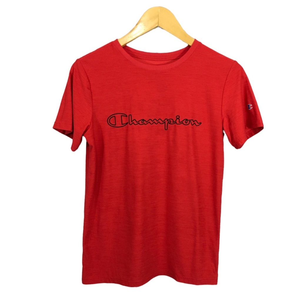 Champion Boys Red Short Sleeve Graphic Tee Size 14/16